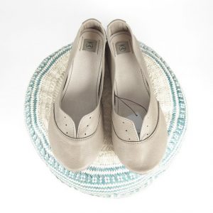 Oxfords Shoes Light Taupe Handmade Leather Shoes