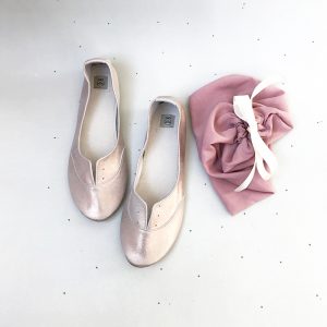 Oxfords Shoes in rose gold Handmade Leather Shoes