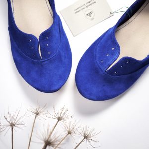 Oxfords Shoes in ROYAL BLUE Handmade Leather Shoes