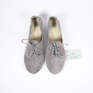 Derby Oxfords Shoes in GRAY Handmade Leather Shoes