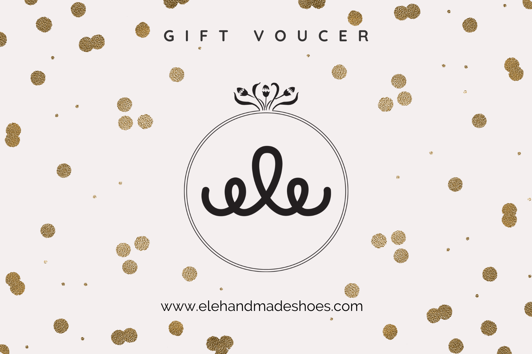 EleHandmadeShoes gift voucher
