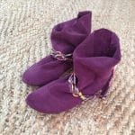 Ankle Booties with Fringes in Oxblood Soft Italian Suede Leather, Elehandmade Boots Shoes, Plum indian fringed ankle boots, Minnetonka booties