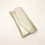 Bridal Purse in White Gold Leather, Matching Shoes Handmade Wedding Clutch Bag, Elehandmade Bridal Handbag