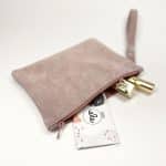 Bridal Purse Clutch in Old Pink Soft Italian Leather, Wedding Matching Purse