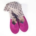 Oxfords Shoes in Cyclamen Pink Italian Soft Leather, Elehandmade Flats Shoes