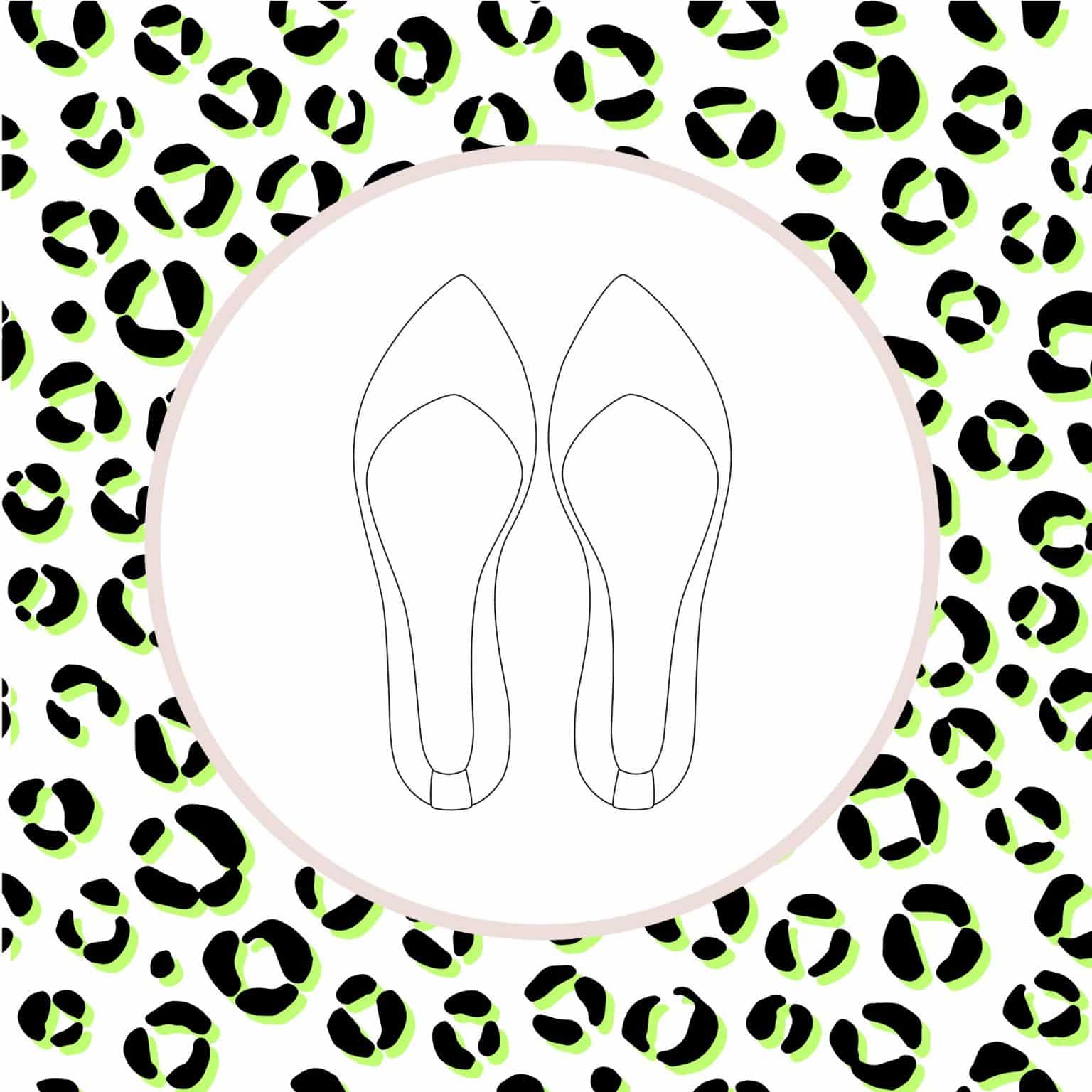 Custom made Ballet Flats Shoes in Leopard Printed Italian Leather, elehandmade ballerinas