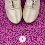Custom made Flats Shoes in Leopard Printed Italian Leather, elehandmade shoes