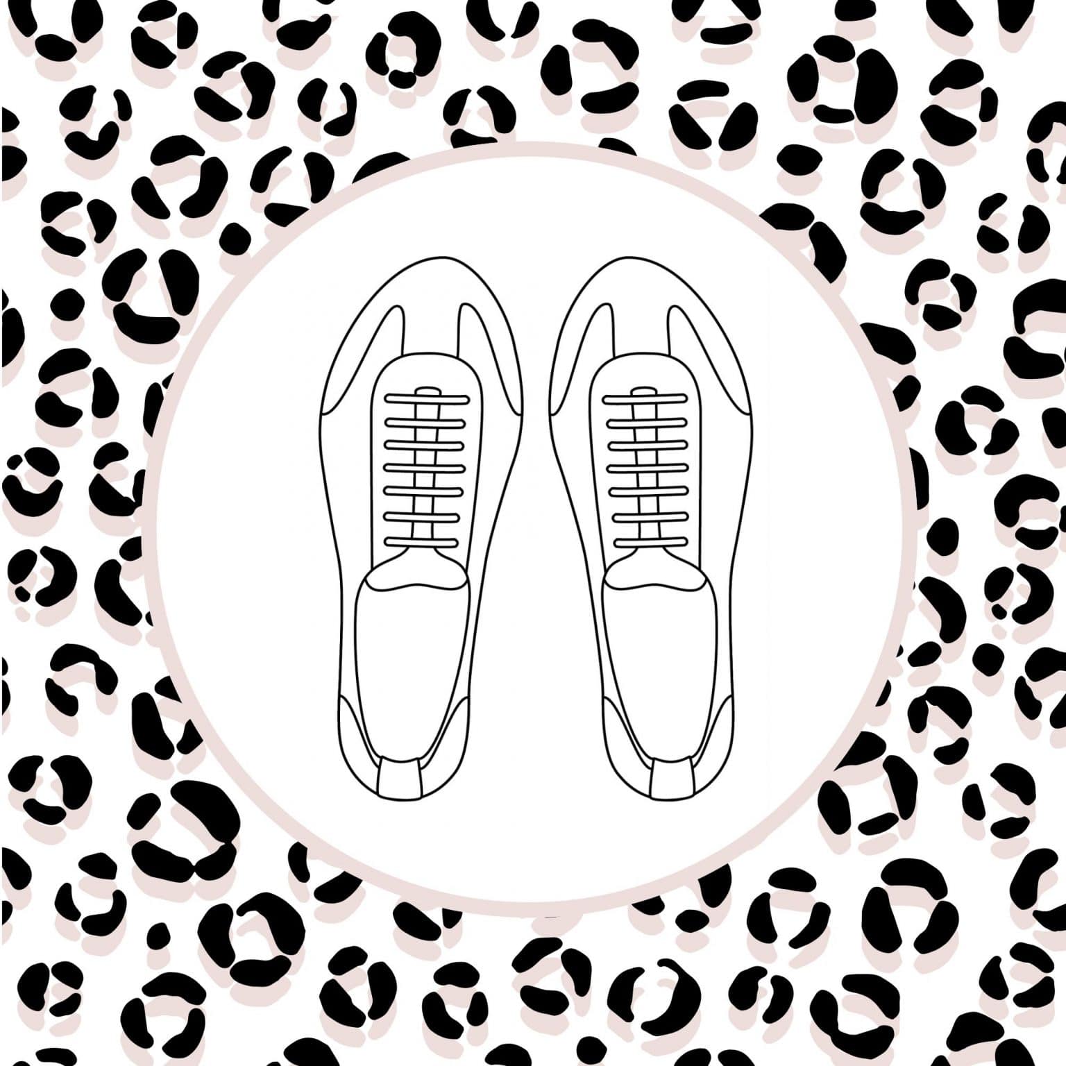 Outline of cute and comfortable retro chic leather handmade trainers by elehandmade shoes - made to order shoes