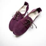 Oxfords Shoes in Burgundy, Oxblood Leather, Handmade Soft Laced up Flats Shoes, Elehandmade Spectators