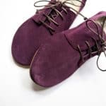 Oxfords Shoes in Burgundy, Oxblood Leather, Handmade Soft Laced up Flats Shoes, Elehandmade Spectators