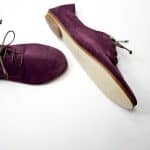 Oxfords Shoes in Burgundy, Oxblood Leather, Handmade Soft Laced up Flats Shoes, Elehandmade Spectators
